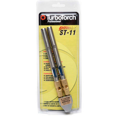 TurboTorch® Extreme® STK Replacement Tips, ST-11 Double Barrel Tip, Brass/Alloy