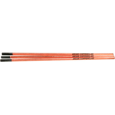 ARCAIR® CutSkill® 3/8" X 12" DC Pointed Coppercald® Arc Gouging Electrode, 50 Pack