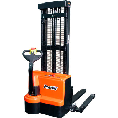 PrestoLifts™ PowerStak™ Fully Powered Stacker PPS2200-101AS 2200 Lb. 101" Lift