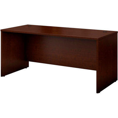 Bush Furniture Wood Desk Shell - 66" - Mocha Cherry - Series C