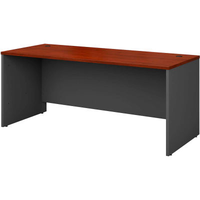 Bush Furniture Wood Desk Shell - 72" - Hansen Cherry - Series C