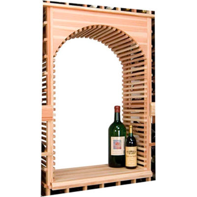 Vintner Series Finish Option, Archway & Table Top Insert - Light, Redwood