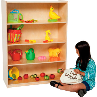 Wood Designs™ Natural Bookshelf, 48"H