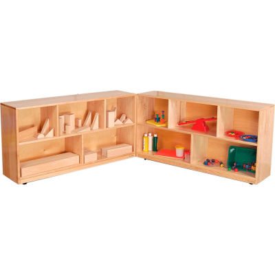 Folding Storage, 30"H, Maple
