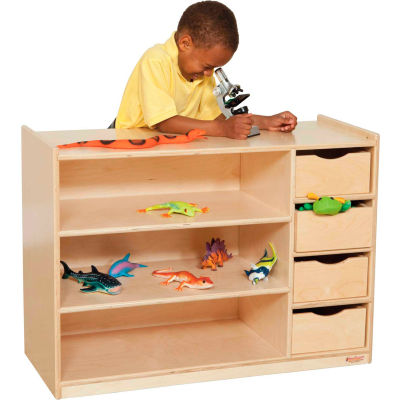 Storage Center with Drawers