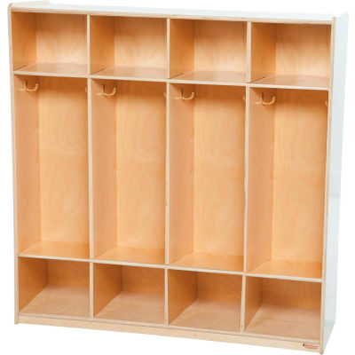 Four Section Locker
