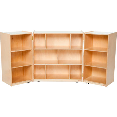 Three Section Folding Storage