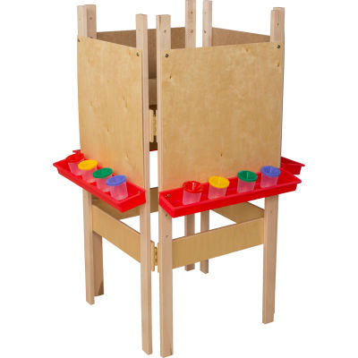Wood Designs™ Four Side Easel with Plywood