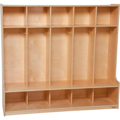 Five Section Offset Locker, 54"W