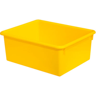 Rectangular Cubby Tray, Yellow