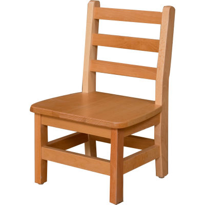 Wood Designs™ 10" Seat Height Hardwood Chair, Packed One Per Carton
