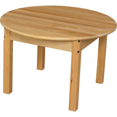 Wood Designs™ 30" Round Table with 18" Legs