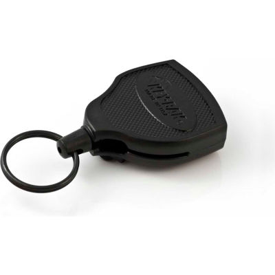 KEY-BAK #SUPER48 S48-SDK Locking Retractable Key Reel 36" Kevlar Cord Polycarbonate Case Belt Clip