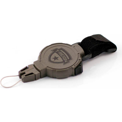 T-Reign Hunting Retractable Gear Tether 0TR0-029 - Large 48" OD Green VELCRO®Brand Strap