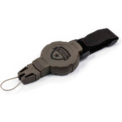 T-Reign Hunting Retractable Gear Tether 0TR0-213 - Medium 36" OD Green VELCRO®Brand Strap