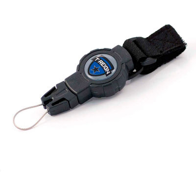 T-Reign Outdoor Retractable Gear Tether 0TRG-413 - Small 24"Extention Black VELCRO®Brand Strap
