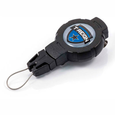 T-Reign Outdoor Retractable Gear Tether 0TRG-422 - Medium 36"Extention Black Belt Clip