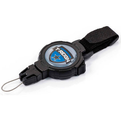 T-Reign Outdoor Retractable Gear Tether 0TRG-433 - Large 48"Extention Black VELCRO®Brand Strap