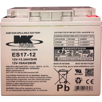 Replacement Battery for Wesco® Power Drive Hand Trucks - 109307