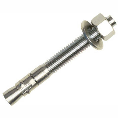 Wedge Anchor - 8-1/2" L x 3/4" Dia. - Carbon Steel - Wej-It AT3482