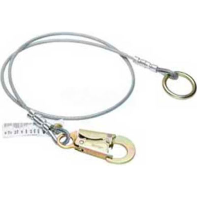Werner® A113003 Anchor Extension, 3'L, O-Ring, Snaphook