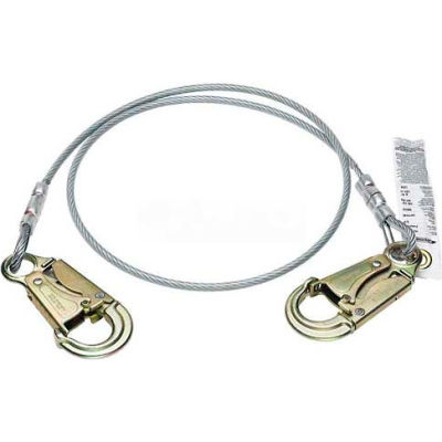 Werner® C161106 Positioning Lanyard, 6'L, Snaphook