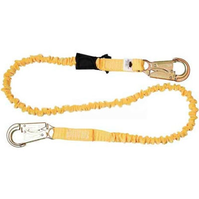 Werner® C351100 SoftCoil Lanyard, 6'L, Snaphooks