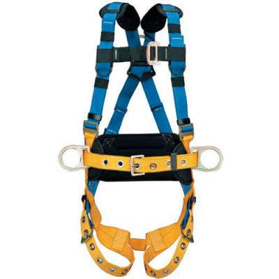 Werner® H332104 LITEFIT Construction Harness, Tongue Buckle Legs, X-Large
