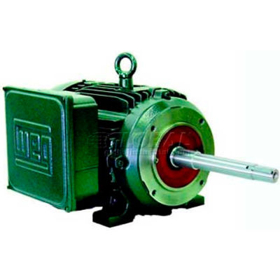 WEG Close-Coupled Pump Motor-Type JP, 00118ES1E143JP, 1 HP, 1800 RPM, 208-230/460 V, TEFC, 1 PH