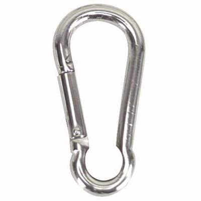 Whitecap 3/8" Eye Carabiner Snap, Stainless Steel - S-1110