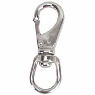 Whitecap 1/2" Eye Swivel Snap, Chrome Plated Zamac - S-1128