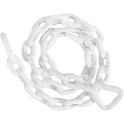 Whitecap 3/16" x 3' Anchor Chain, White Vinyl Coated Galvanized Steel - S-1581