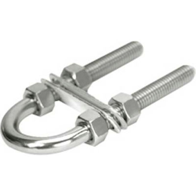 Whitecap 1/2" Bar x 3-7/16" Thread Bow Eye, Stainless Steel - S-5023