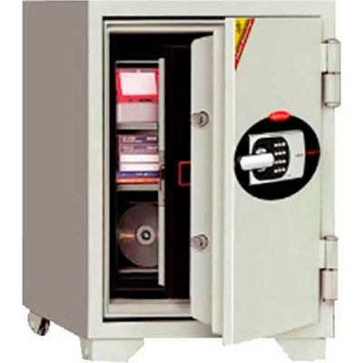 Wilson Safe Fire Data and Media Safe DS070E Electronic Lock - 20-3/4"W x 19-3/4"D x 27-1/2"H, Gray