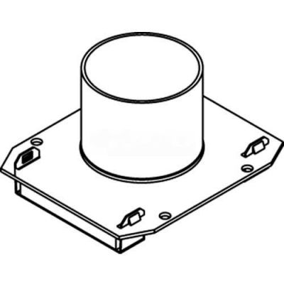 Wiremold 22cha Poke-Thru 2-Gang Conduit Housing Assembly, 2" - Pkg Qty 2