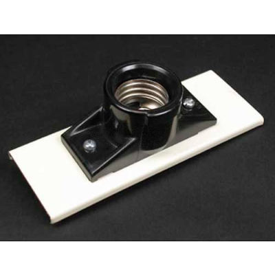 Wiremold 2426-Fw Lamp Holder, Fog White, 5"L
