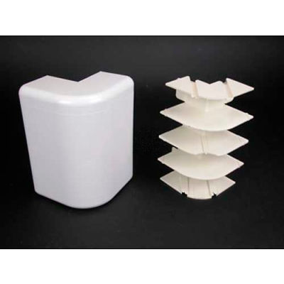 Wiremold 5418 External Elbow, Ivory, 3-1/2"L