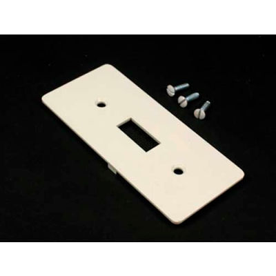 Wiremold 5507sw-G Toggle Switch Faceplate, Gray