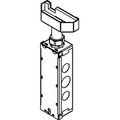 Wiremold 575CHA Poke-Thru 1/2-Gang Conduit Housing Assembly, 3/4"