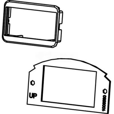 Wiremold 682a-Pt Poke-Thru 1/2-Gang Pass Through Plate - Pkg Qty 5