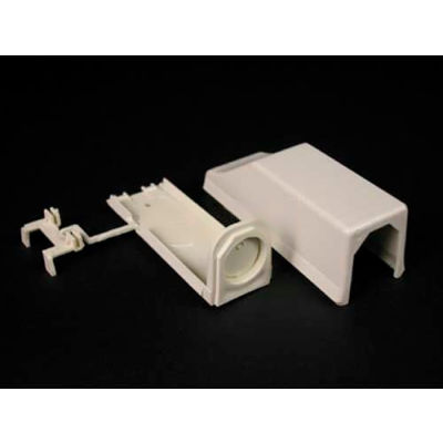 Wiremold 810a2-Wh Entrance End Fitting For 400 And 800 Series, White, 4-1/2"L