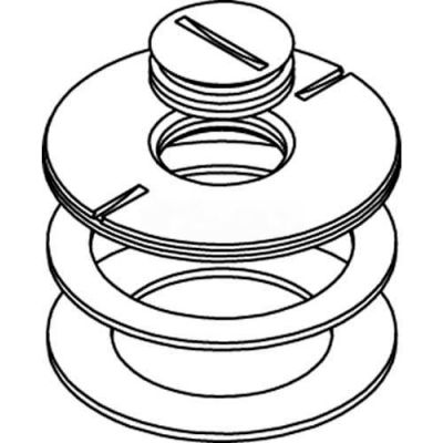 Wiremold 825ck-3/4 Floor Box 800 Series Conversion Kit Cover, Brass, 3/4" - Pkg Qty 5