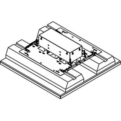 Wiremold 8803S-FC Floor Box 3-Gang Floor Box, Fire Classified, Flush