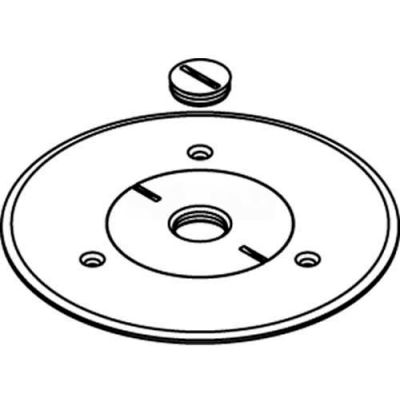 Wiremold 896ck-3/4 Floor Box Cover Plate, Brass, For Carpet W/3/4" Opening - Pkg Qty 8