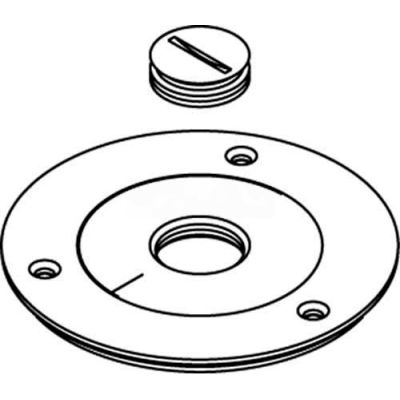 Wiremold 896tck-3/4 Floor Box Cover Plate, Brass, For Tile W/3/4" Opening - Pkg Qty 8
