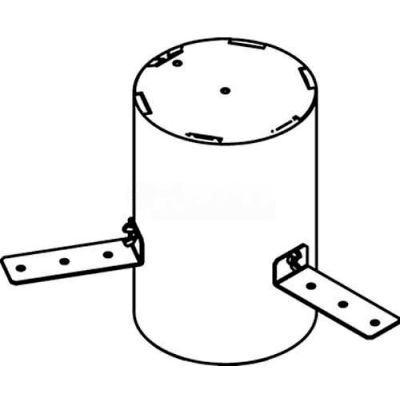 Wiremold 8PPS Poke-Thru Evolution Pre-Pour Sleeve, 8"