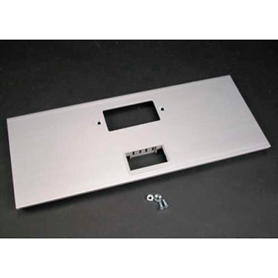 Wiremold Al5256-G2a Gfci & 2a Mini Adapter Cover Plate, Includes Bezel, 12"L