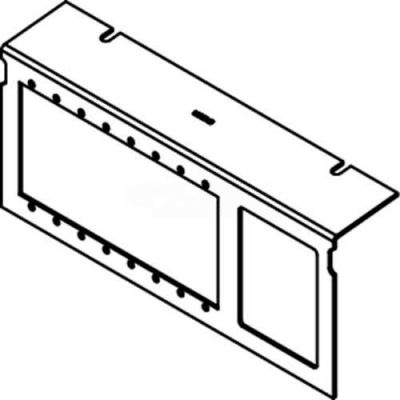 Wiremold C10105P-AAP-6A Floor Box AC10105 Series Device Plates W/8 Aap Devices & 6 Ports