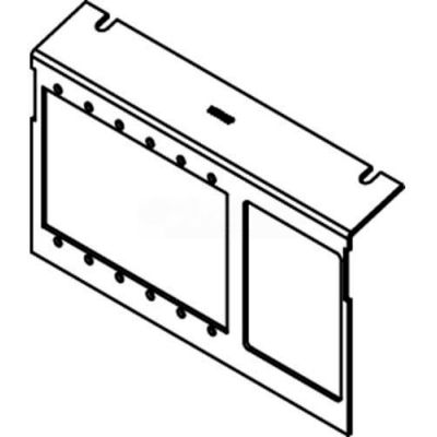 Wiremold C8005P-AAP-6A Floor Box AC Series Device Plates W/6 Aap Devices & 6 Ports