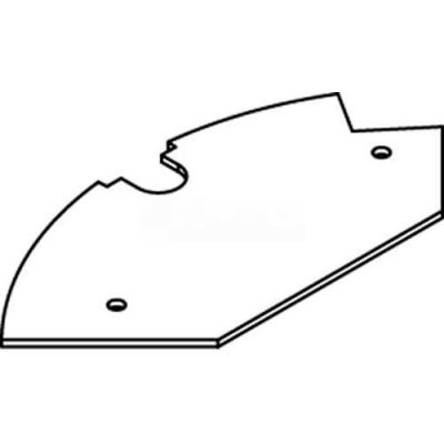 Wiremold Crfb-B-3 Floor Box Blank Device Plate, For Round Raised Floor Box - Pkg Qty 10